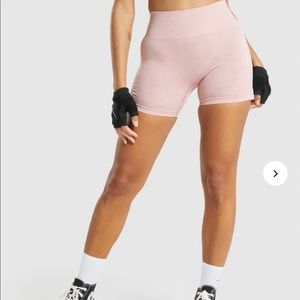 Gymshark camo pink shorts